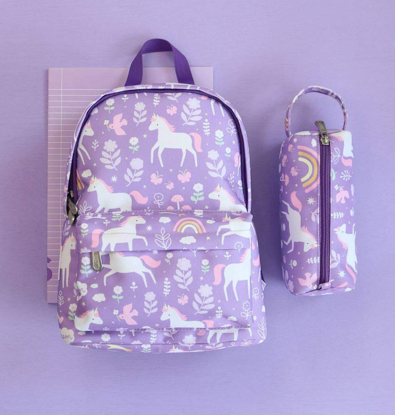 A Little Lovely Company - Kids Pencil Case: Unicorn dreams