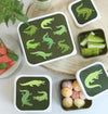 A Lovely Little Company Lunch & Snack Box Set: Crocodiles