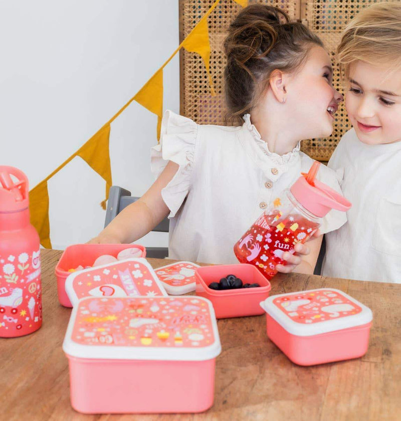 A Little Lovely Company - Lunch & Snack Box Set: Fun