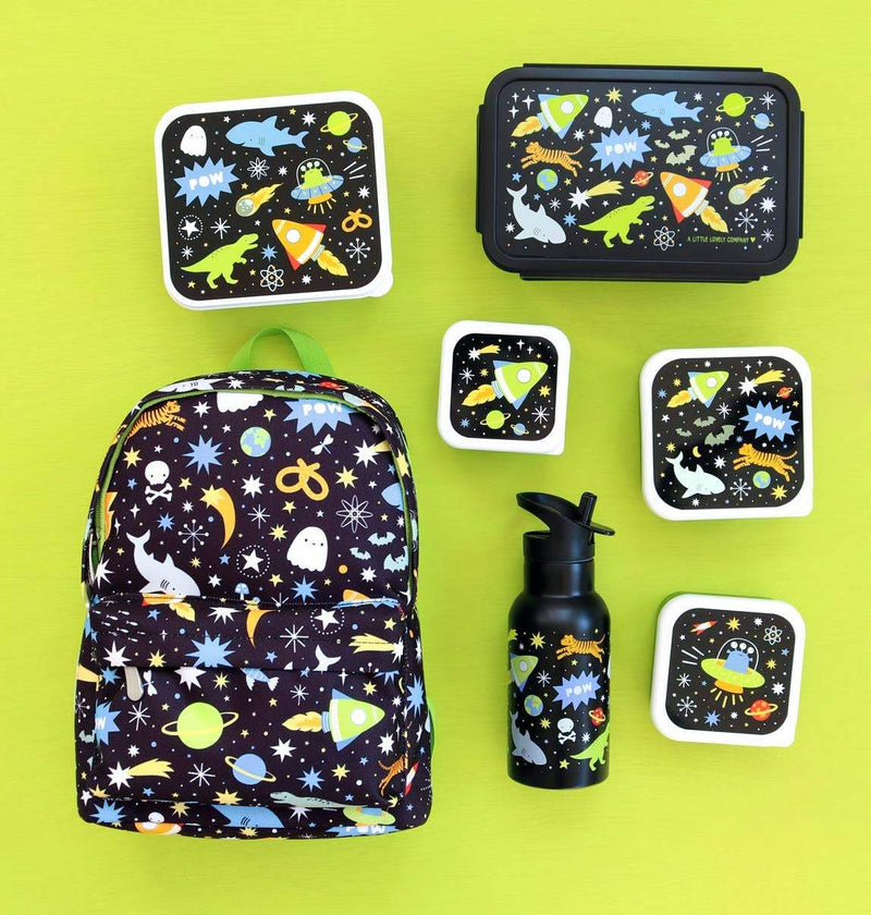 A Little Lovely Company Kids Stainless Steel Drink / Water Bottle: Galaxy