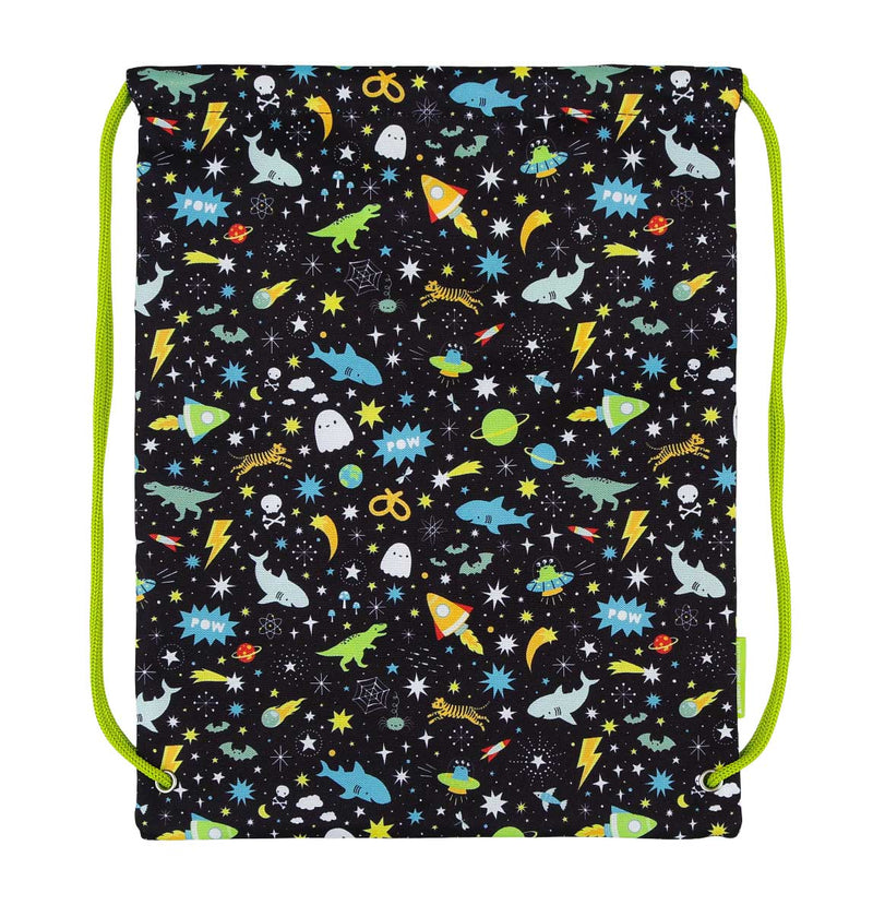 A Little Lovely Company - Gym / Drawstring Bag: Galaxy