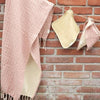 Fabelab Grid Baby Blanket - Old Rose - ScandiBugs