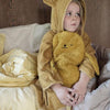 Fabelab Junior Bear Bathrobe - Ochre - ScandiBugs