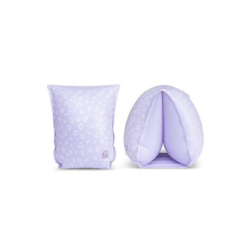 Swim Essentials Armbands - 2-6 Years: Lilac Leopard