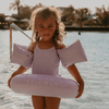 Swim Essentials Armbands - 2-6 Years: Lilac Leopard