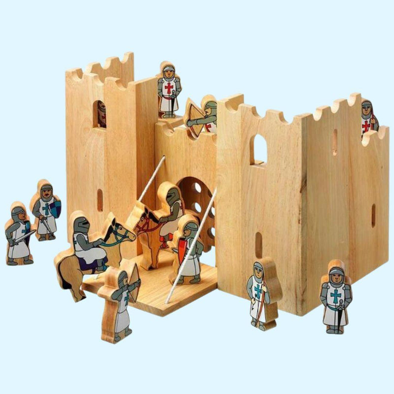 Lanka Kade Castle Playscene with 12 Knights - ScandiBugs