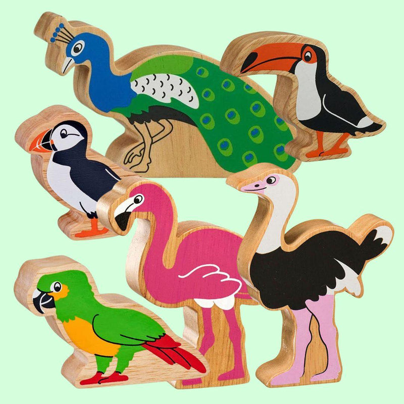 Lanka Kade Colourful Birds - Set of 6 - ScandiBugs