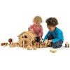 Lanka Kade Deluxe Farm Barn Set with Natural Characters - ScandiBugs