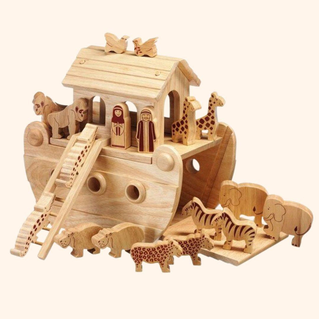 Lanka Kade Junior Noah's Ark with Natural Characters - ScandiBugs