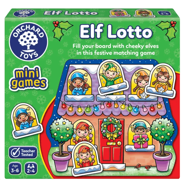 Elf Lotto - Orchard Toys Mini Game