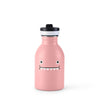 Noodoll Stainless Steel Bottle - Miss Dino - Rose Pink - ScandiBugs