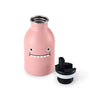 Noodoll Stainless Steel Bottle - Miss Dino - Rose Pink - ScandiBugs