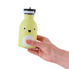 Noodoll Stainless Steel Bottle - Ricecracker Mouse - Yellow - ScandiBugs