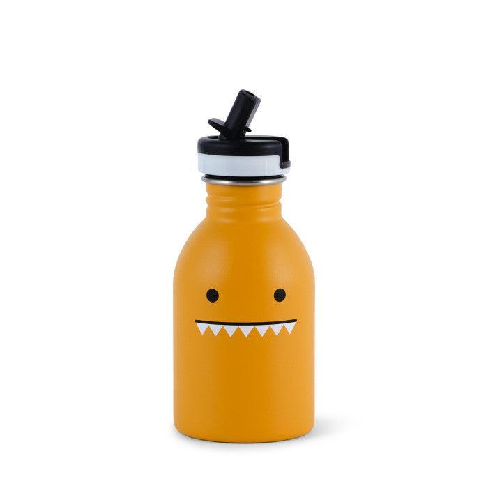 Noodoll Stainless Steel Bottle - Ricemon - Brown - ScandiBugs