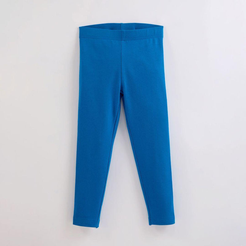 ScandiBugs Own Label Organic Leggings - Peacock Blue - ScandiBugs