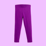 ScandiBugs Own Label Organic Leggings - Perfectly Purple - ScandiBugs