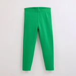 ScandiBugs Own Label Organic Leggings - Tropical Green - ScandiBugs