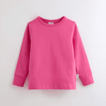 ScandiBugs Own Label Organic Long Sleeve Top - Bubblegum Pink - ScandiBugs