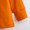 ScandiBugs Own Label Organic Long Sleeve Top - Tangelo Orange - ScandiBugs