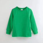 ScandiBugs Own Label Organic Long Sleeve Top - Tropical Green - ScandiBugs