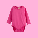 ScandiBugs Own Label Organic Long Sleeve Vest - Bubblegum Pink - ScandiBugs