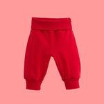 ScandiBugs Own Label Organic Yoga Pants - Roaring Red - ScandiBugs