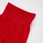 ScandiBugs Own Label Organic Yoga Pants - Roaring Red - ScandiBugs