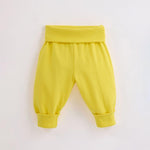 ScandiBugs Own Label Organic Yoga Pants - Sunshine Yellow - ScandiBugs