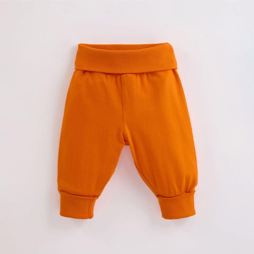 ScandiBugs Own Label Organic Yoga Pants - Tangelo Orange - ScandiBugs