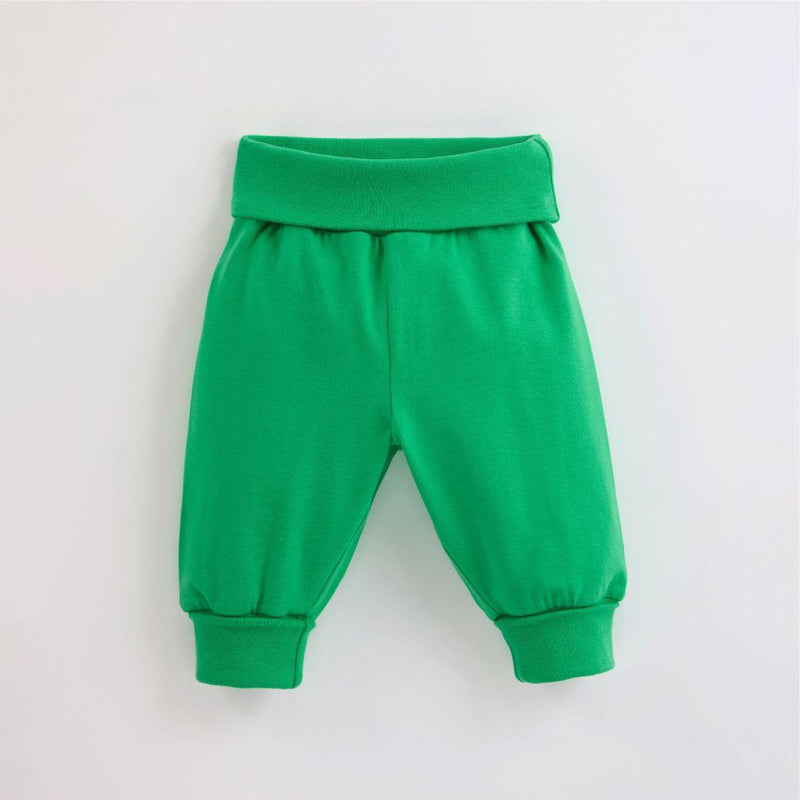ScandiBugs Own Label Organic Yoga Pants - Tropical Green - ScandiBugs