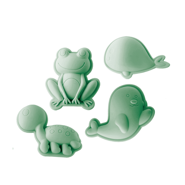 Scrunch Sand Moulds Set - Frog - ScandiBugs