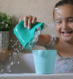 Scrunch Silicone Mini Bath Buckets - Pack of 3 - ScandiBugs