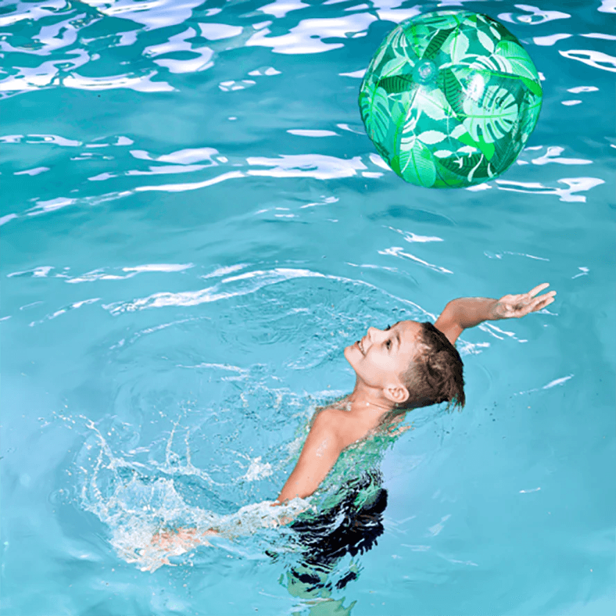 Swim Essentials Inflatable Beach Ball - Tropical - ScandiBugs