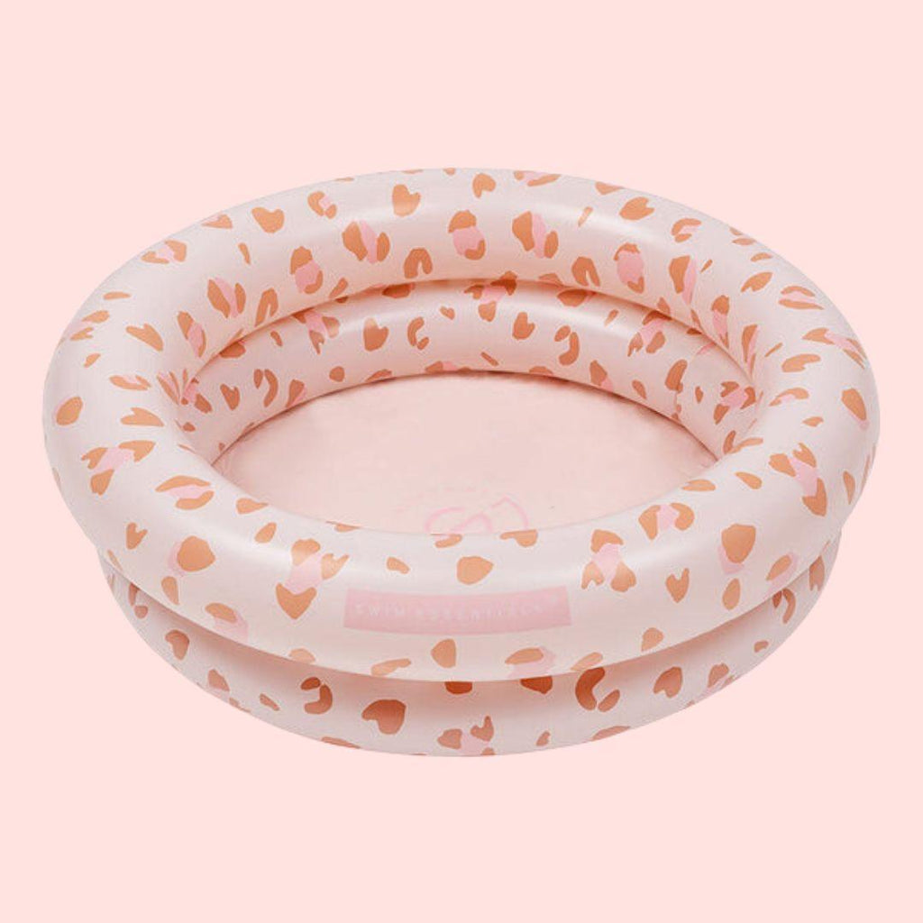 Swim Essentials Inflatable Pink Leopard Baby Pool - 60cm - ScandiBugs