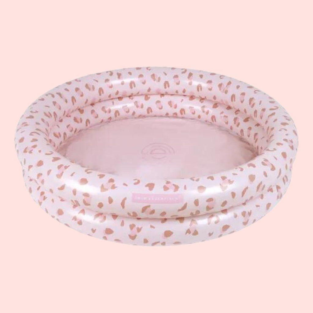 Swim Essentials Inflatable Pink Leopard Paddling Pool - ScandiBugs