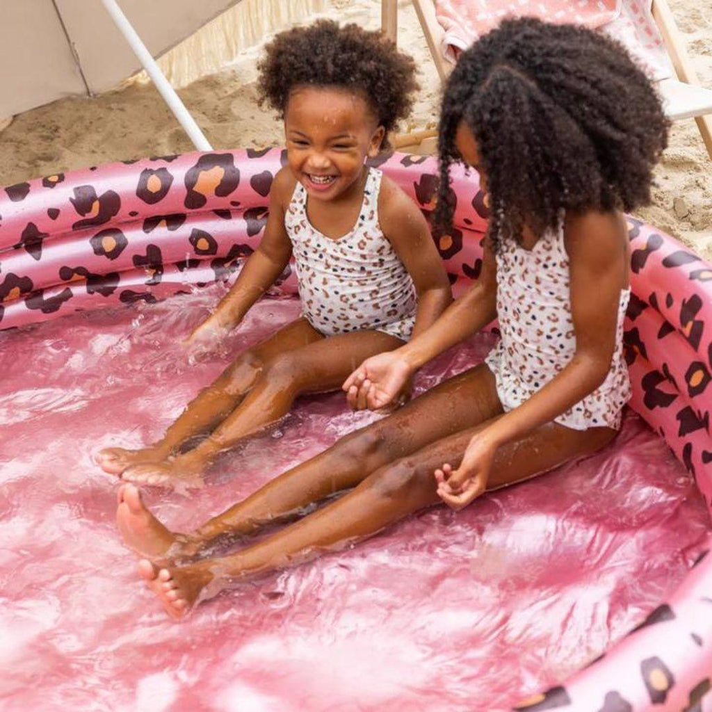 Swim Essentials Inflatable Rose Gold Leopard Children's Pool - ScandiBugs