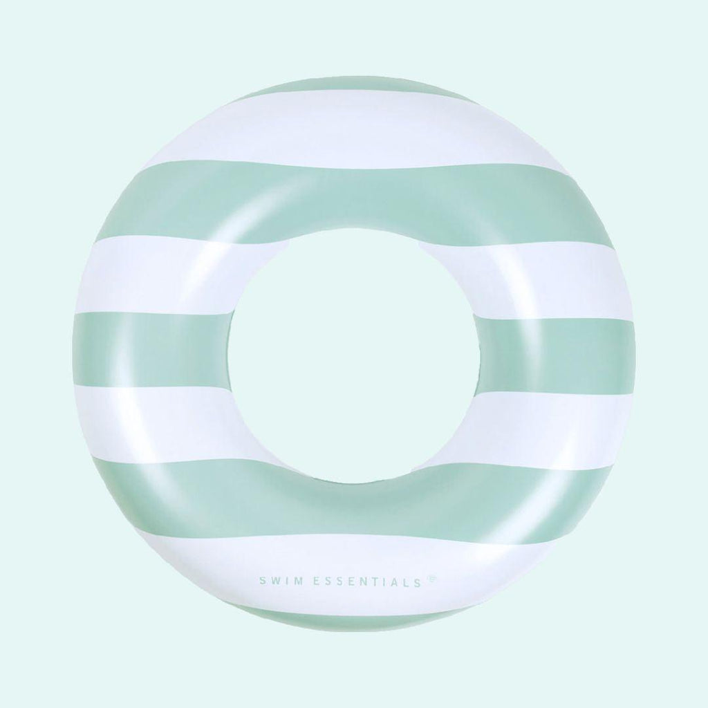 Swim Essentials Inflatable Striped Swimming Ring - ScandiBugs