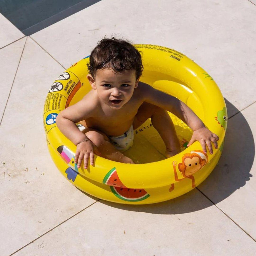Swim Essentials Inflatable Yellow Baby Pool - 60cm - ScandiBugs