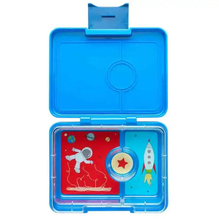 Yumbox 스낵 3칸 도시락 도시락 - 다양한 색상 