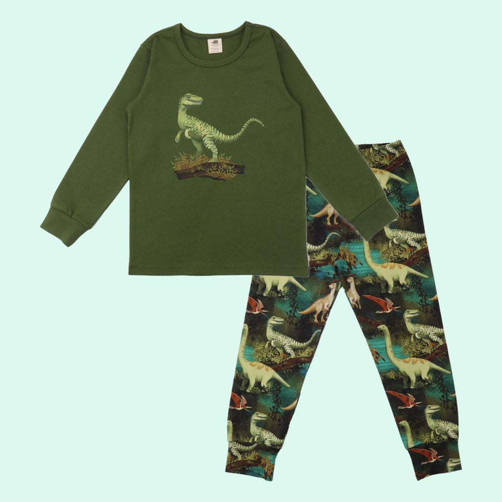 Walkiddy Dinosaur Pyjama Set - ScandiBugs