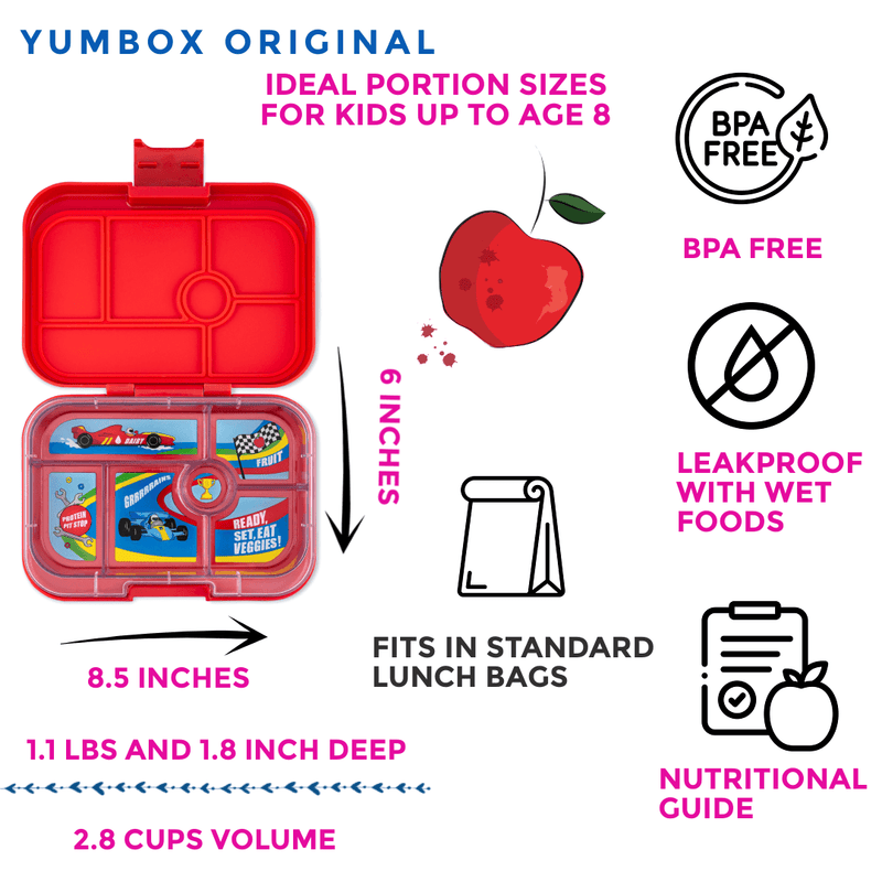 Yumbox Original (Classic) Leakproof Bento Lunch Box - Various (NEW!) Colours - ScandiBugs