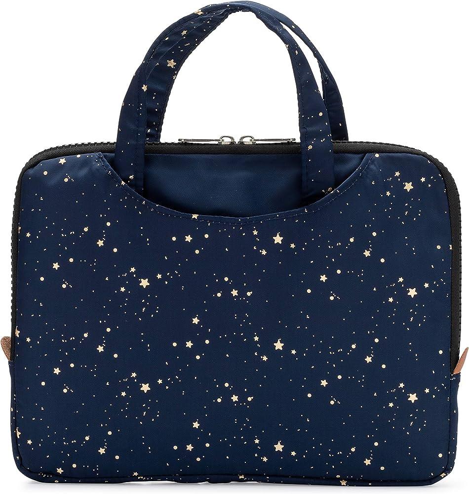 Yumbox Poche - Insulated Lunch Bag with Handles - Navy with Gold Stars - ScandiBugs