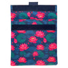 Yumbox Reusable Sandwich Bag - Set of 2 - Navy & Lotus Flowers - ScandiBugs
