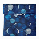 Yumbox Reusable Sandwich Bag - Set of 2 - Navy & Lunar Phases - ScandiBugs