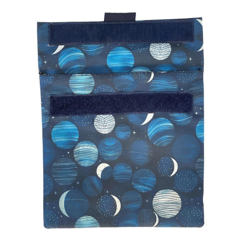 Yumbox Reusable Sandwich Bag - Set of 2 - Navy & Lunar Phases - ScandiBugs