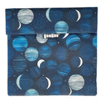 Yumbox Reusable Sandwich Bag - Set of 2 - Navy & Lunar Phases - ScandiBugs