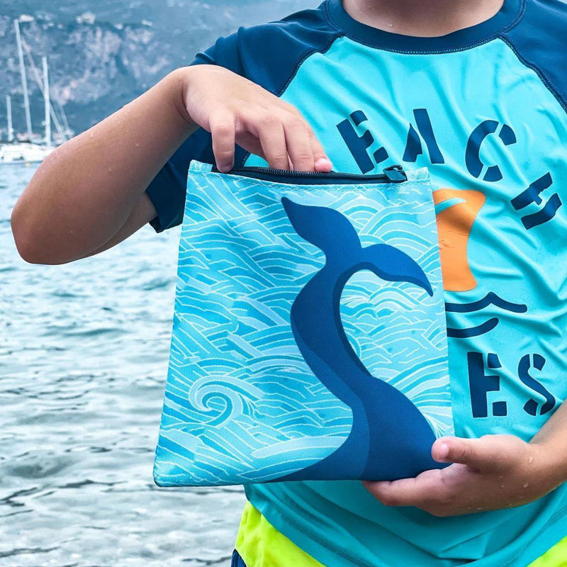 Yumbox Reusable Sandwich Bag - Set of 2 - Sharks Duo - ScandiBugs
