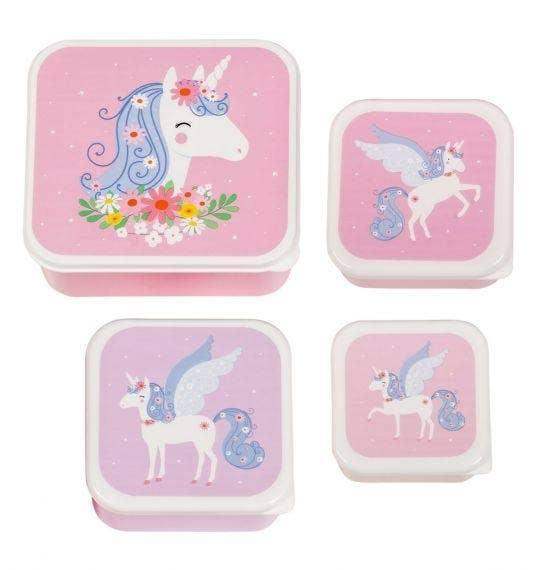 A Lovely Little Company - Lunch & Snack Box Set: Unicorn - ScandiBugs
