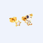 Astronaut & Star Hypoallergenic Stud Earrings - ScandiBugs