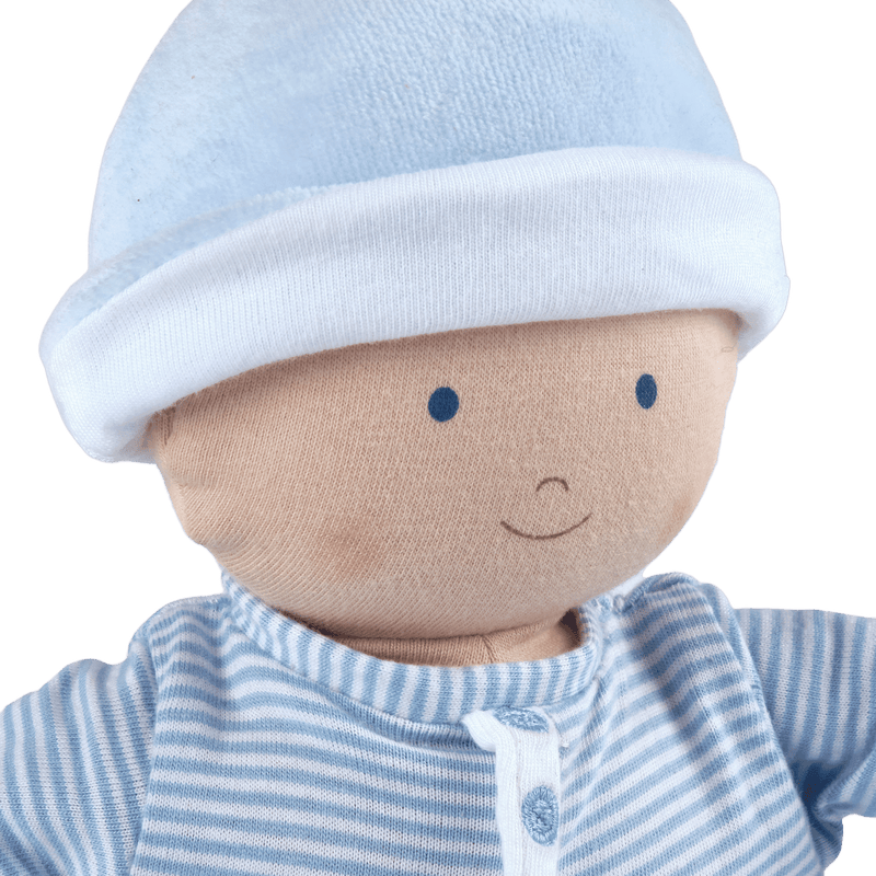 Bonikka Blue Baby Boy Soft Doll : ScandiBugs